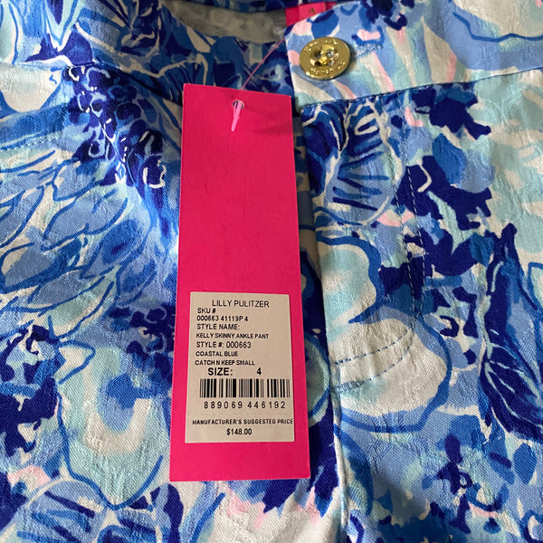 Lilly Pulitzer Size 4 Kelly Ankle pants