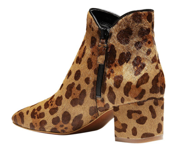 Cole Haan Elyse Ankle Leopard Bootie 6.5 B & 7B