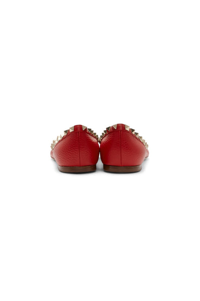 Red Valentino Rockstud Ballerina Flats 37.5